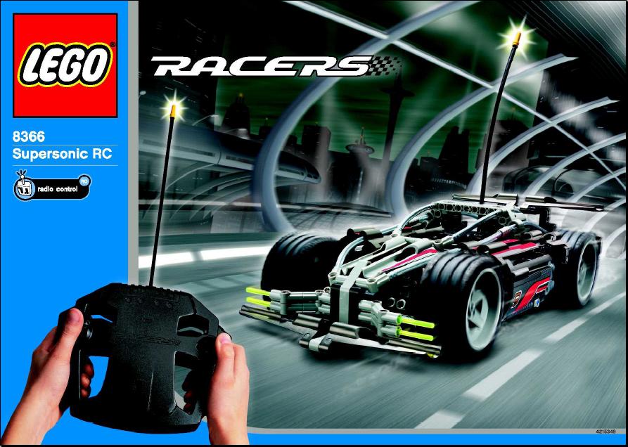 lego car game supersonic rc